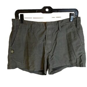 Code Bleu Olive Green Casual Shorts‎ Pockets Comfort Summer Style